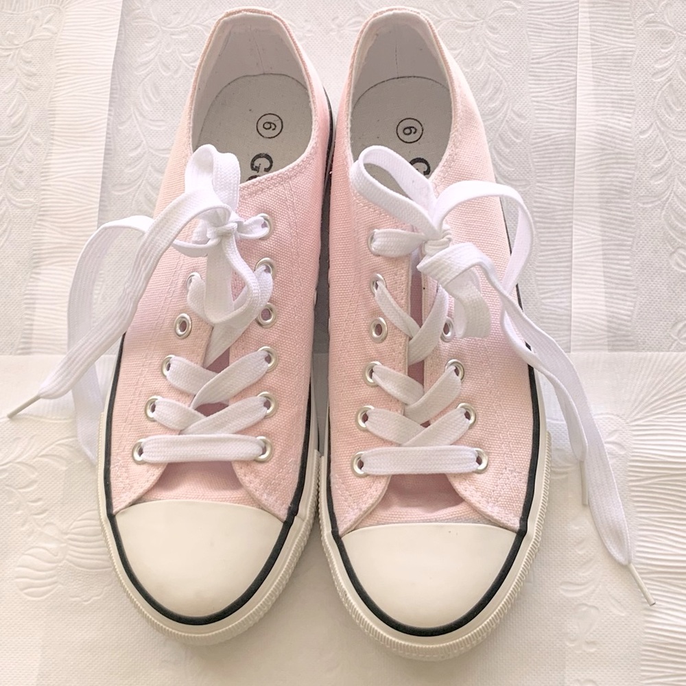 Pink Sneakers size 6